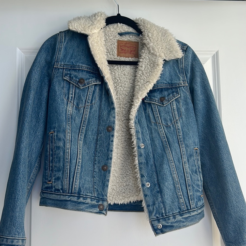 Levi’s Sherpa denim jacket